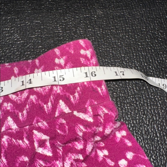 LOFT Magenta Patterned A-Line Skirt size Large - Picture 4 of 5